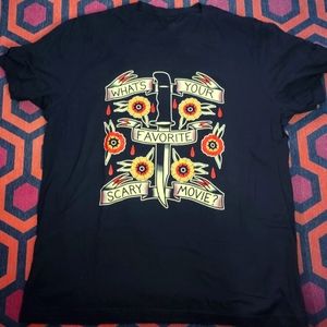 Scream "Scary Movie" tattoo shirt